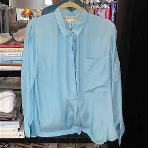Cocoon Silk Top Size M
